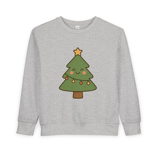 Christmas Tree With Lights Toddler Sweatshirt