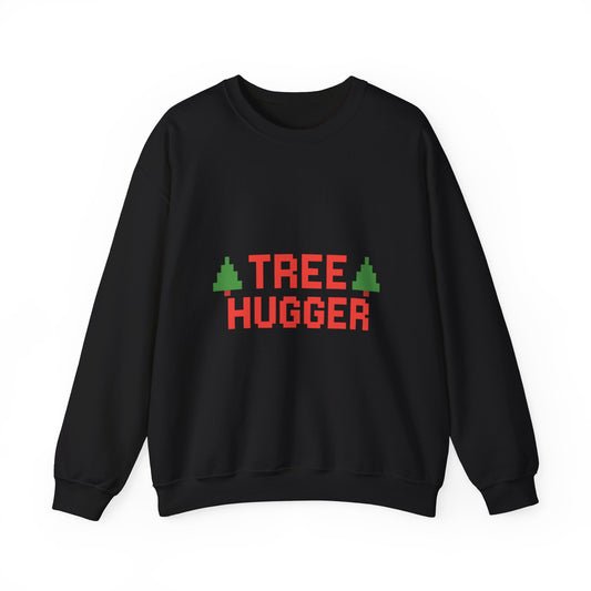 Tree Hugger Christmas Unisex Heavy Blend™ Crewneck Sweatshirt