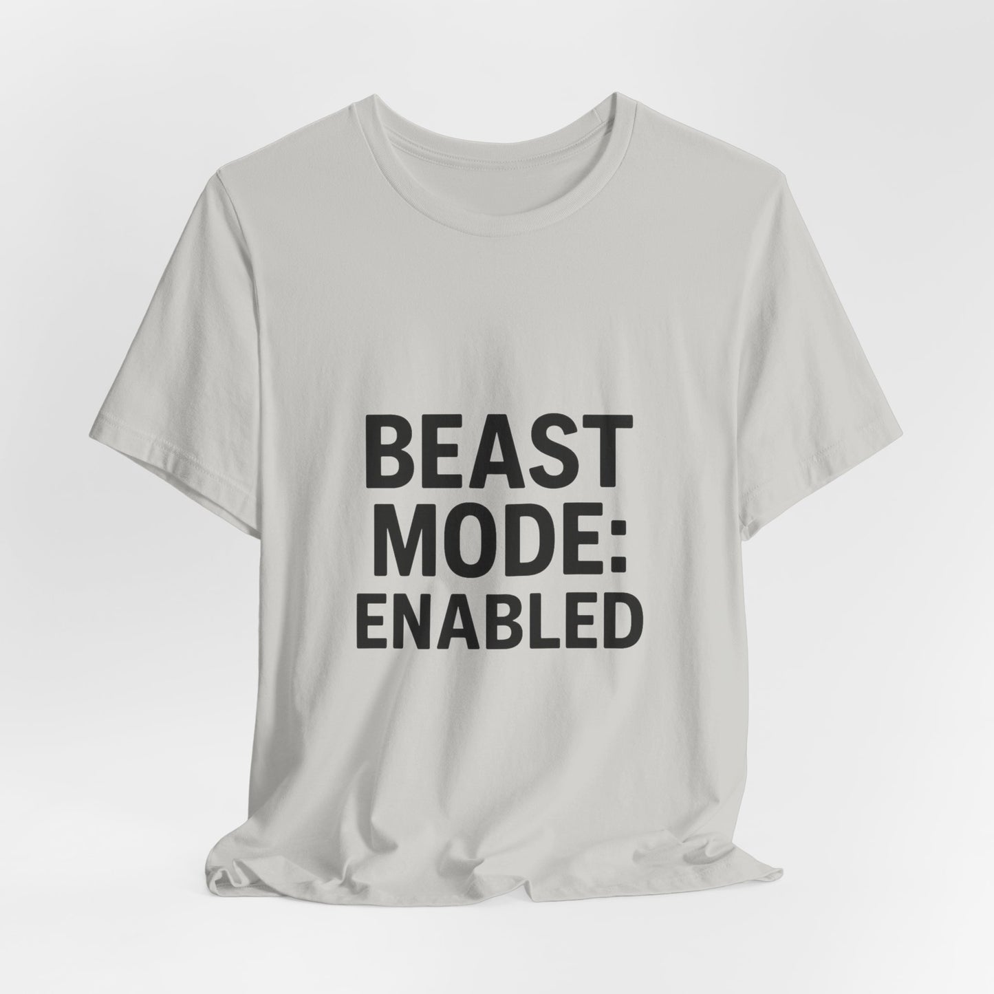 Beast Mode Enabled Unisex Jersey Short Sleeve Tee T-shirt