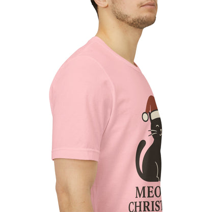 Meowy Christmas Unisex Jersey Short Sleeve Tee T-shirt
