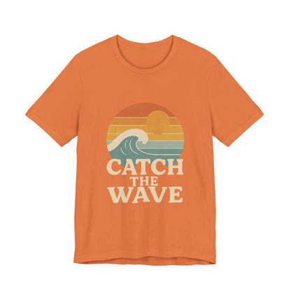 Catch The Wave Unisex Short Sleeve T-shirt Various Colors