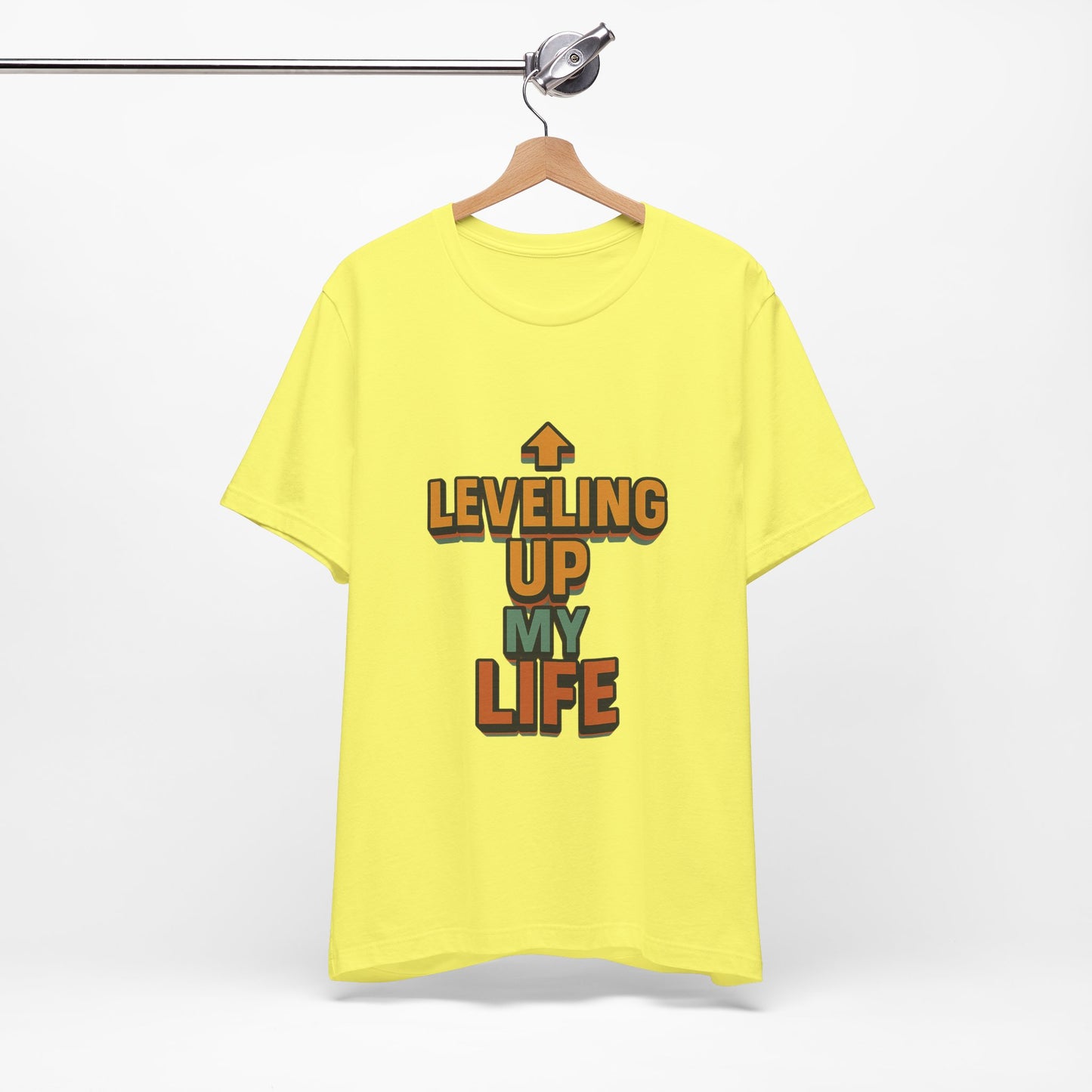 Leveling Up My Life Unisex Jersey Short Sleeve Tee T-shirt