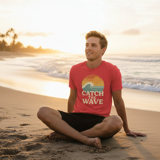 Catch The Wave Unisex Short Sleeve T-shirt Various Colors