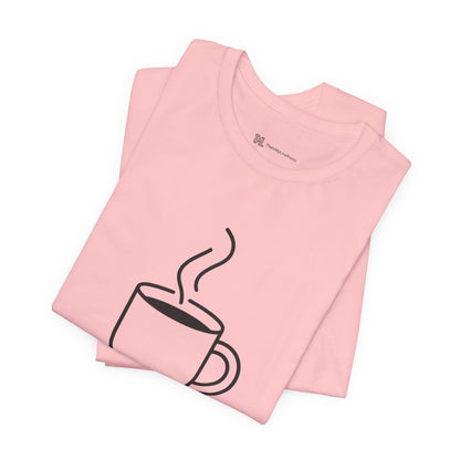 Brewed For Peace Coffee Humor Unisex Jersey Short Sleeve Tee T-shirt