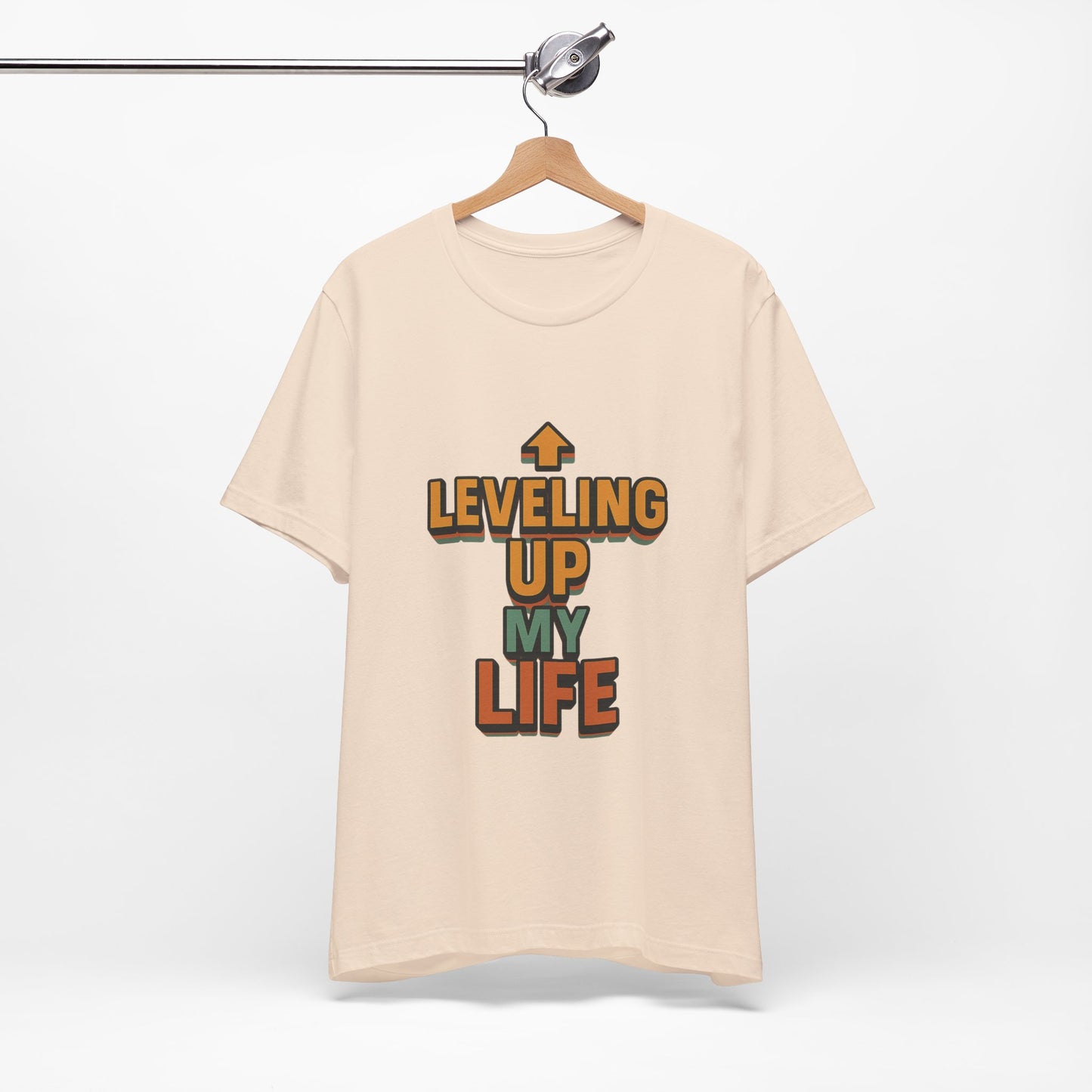 Leveling Up My Life Unisex Jersey Short Sleeve Tee T-shirt