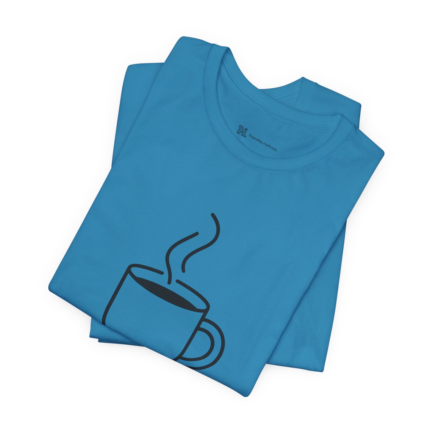 Brewed For Peace Coffee Humor Unisex Jersey Short Sleeve Tee T-shirt