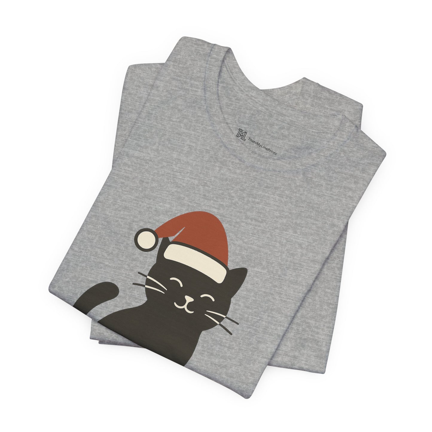 Meowy Christmas Unisex Jersey Short Sleeve Tee T-shirt