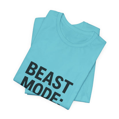 Beast Mode Enabled Unisex Jersey Short Sleeve Tee T-shirt