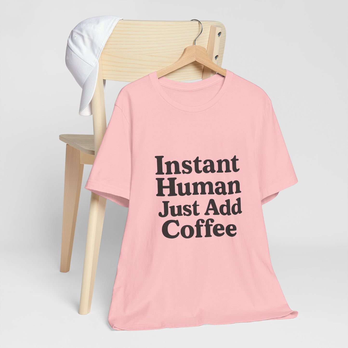 Just Add Coffee Unisex Jersey Short Sleeve Tee T-shirt