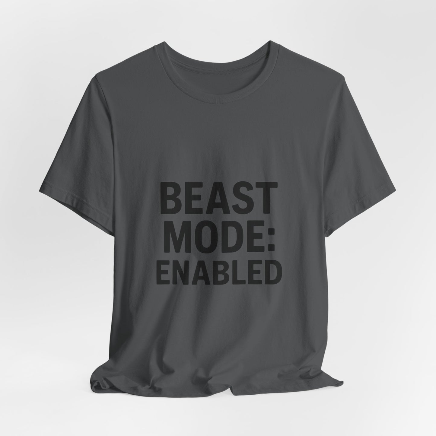 Beast Mode Enabled Unisex Jersey Short Sleeve Tee T-shirt