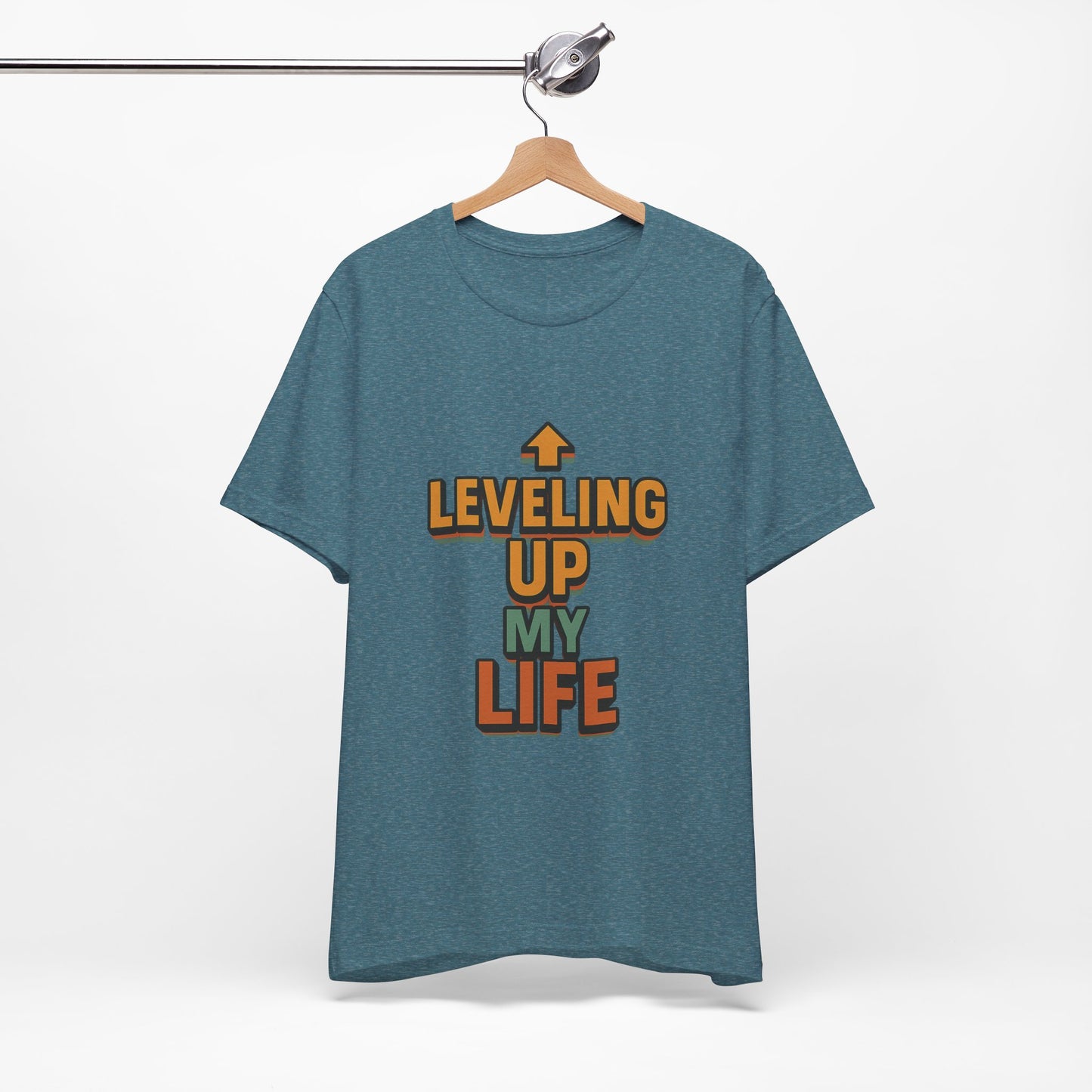 Leveling Up My Life Unisex Jersey Short Sleeve Tee T-shirt
