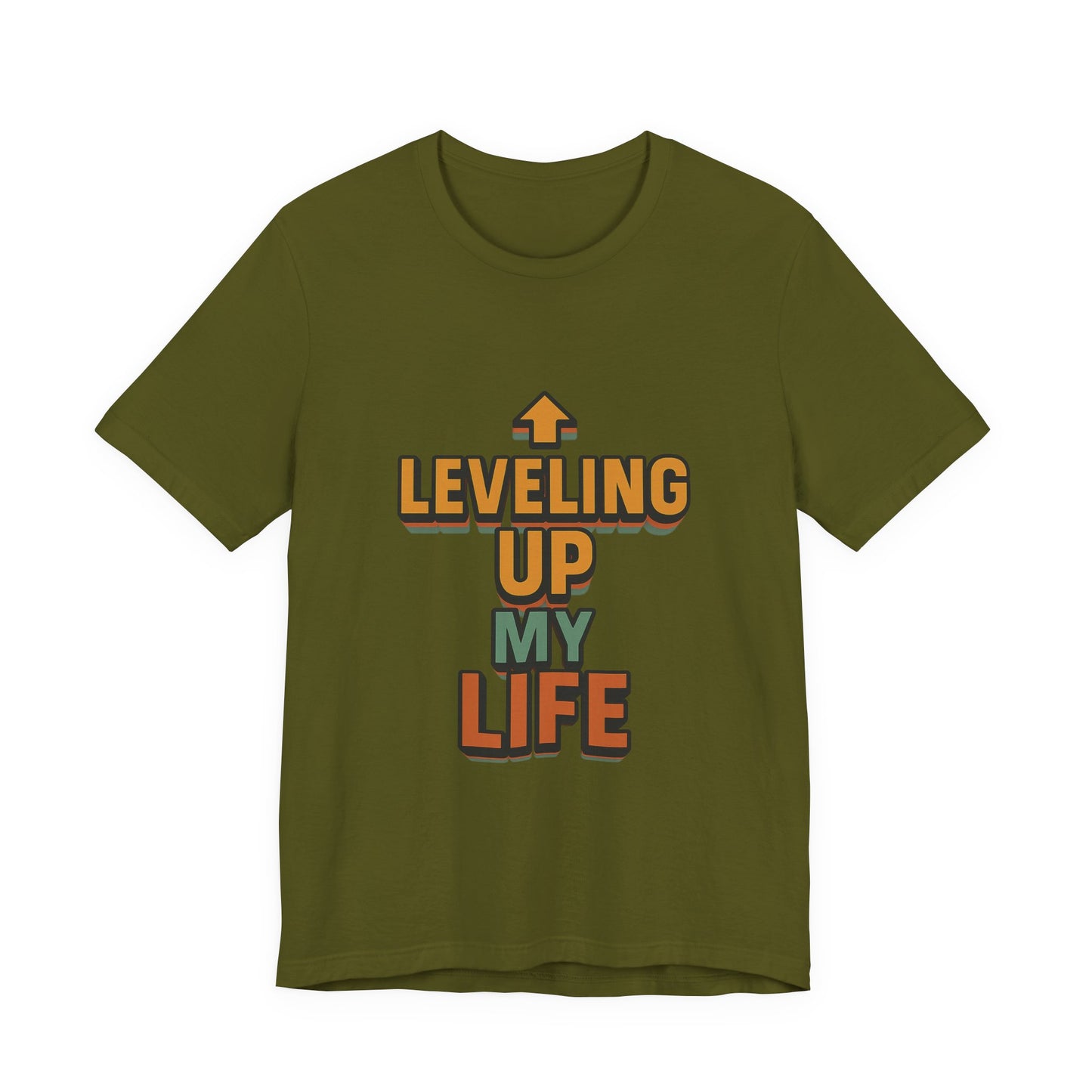 Leveling Up My Life Unisex Jersey Short Sleeve Tee T-shirt