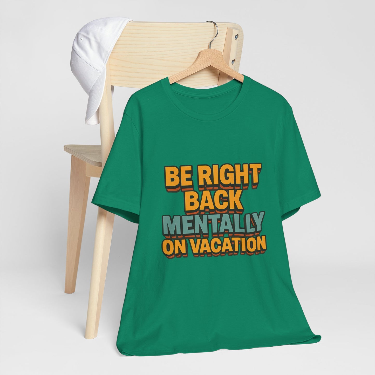 Mentally On Vacation Unisex Jersey Short Sleeve Tee T-shirt