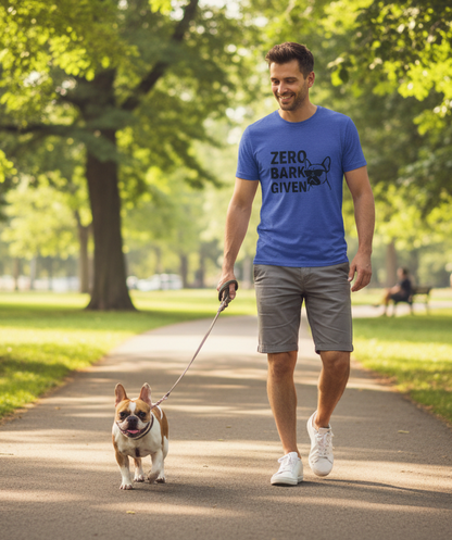 Zero Bark Given Frenchie Unisex Jersey Short Sleeve Tee T-shirt