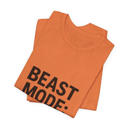 Beast Mode Enabled Unisex Jersey Short Sleeve Tee T-shirt