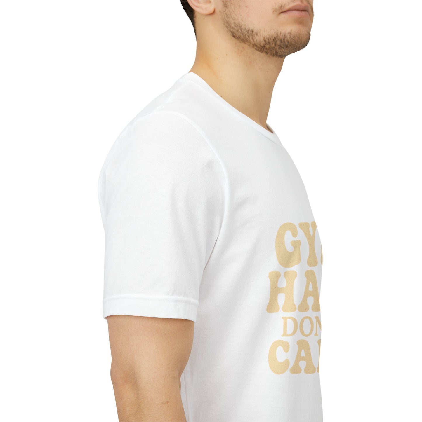 Gym Hair Don't Care Unisex Jersey Short Sleeve Tee T-shirt