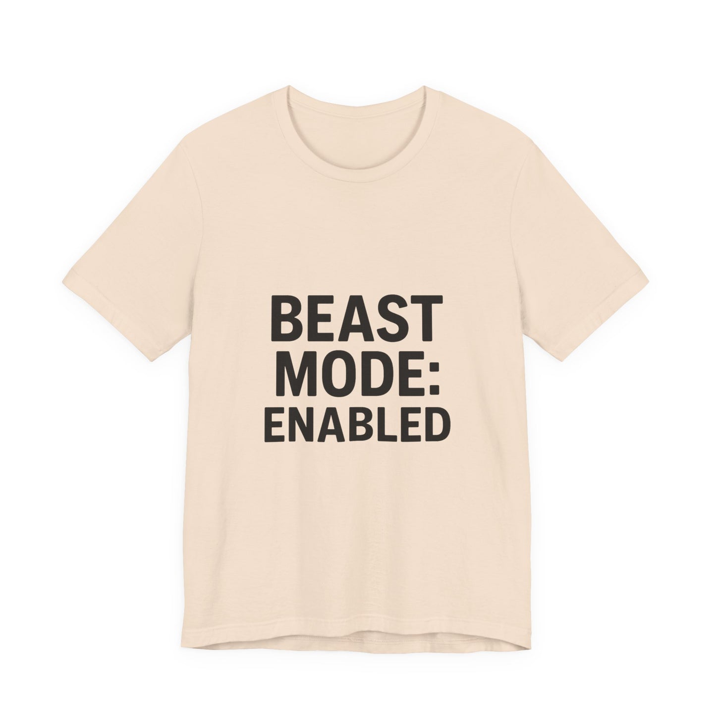 Beast Mode Enabled Unisex Jersey Short Sleeve Tee T-shirt