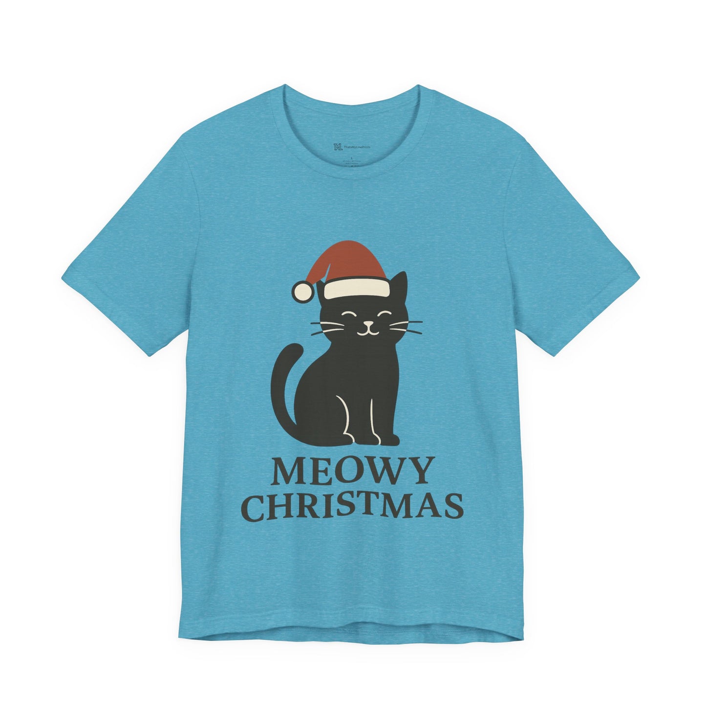 Meowy Christmas Unisex Jersey Short Sleeve Tee T-shirt