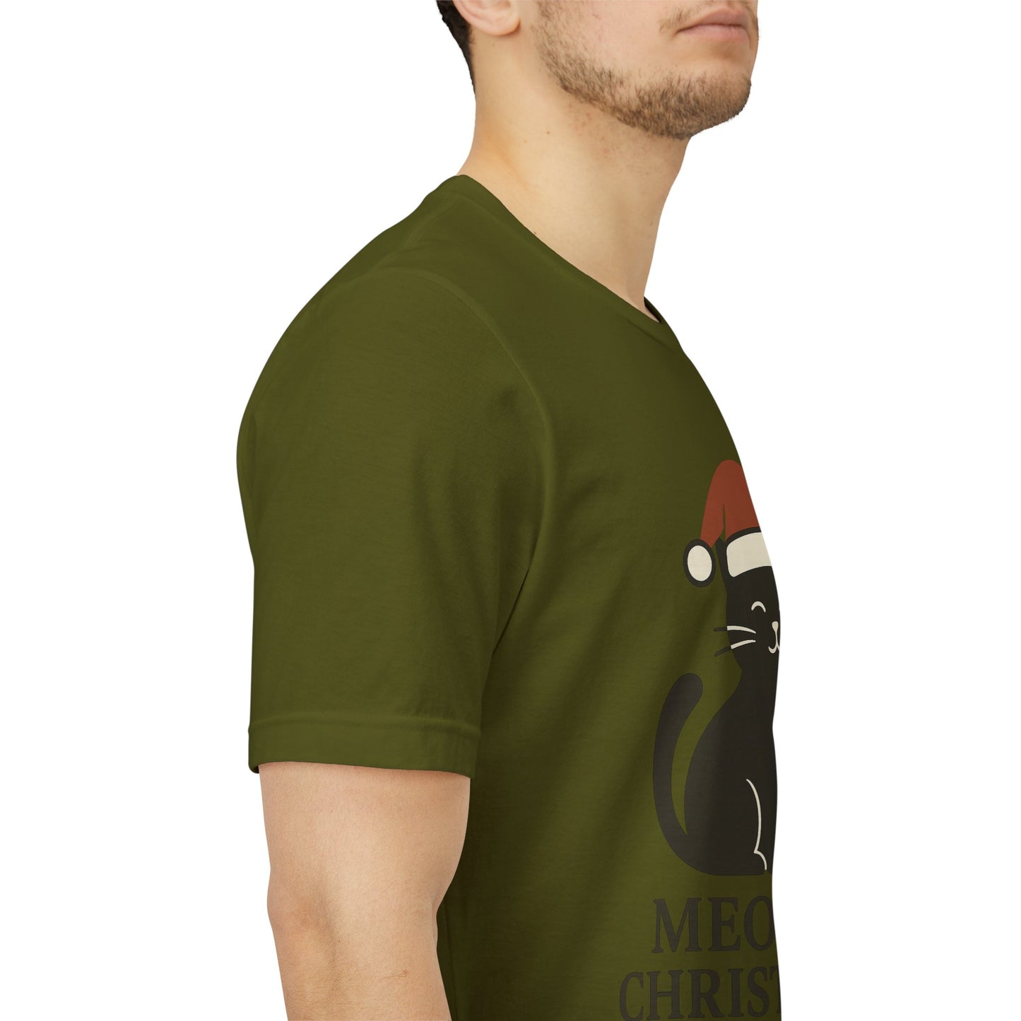 Meowy Christmas Unisex Jersey Short Sleeve Tee T-shirt