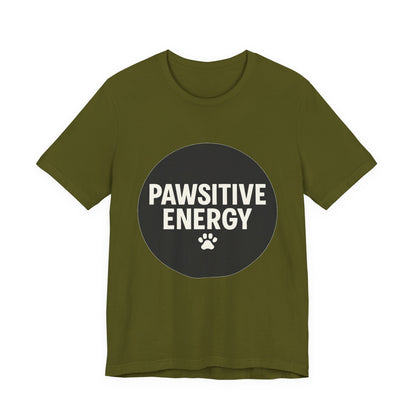Pawsitive Energy Logo Unisex Jersey Short Sleeve Tee