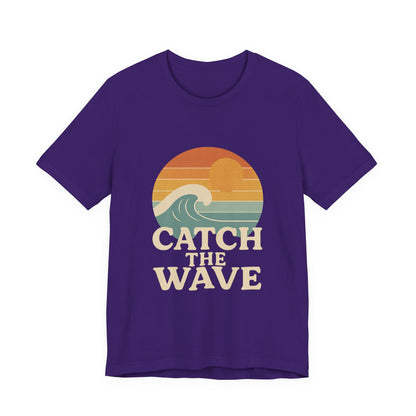 Catch The Wave Unisex Short Sleeve T-shirt Various Colors