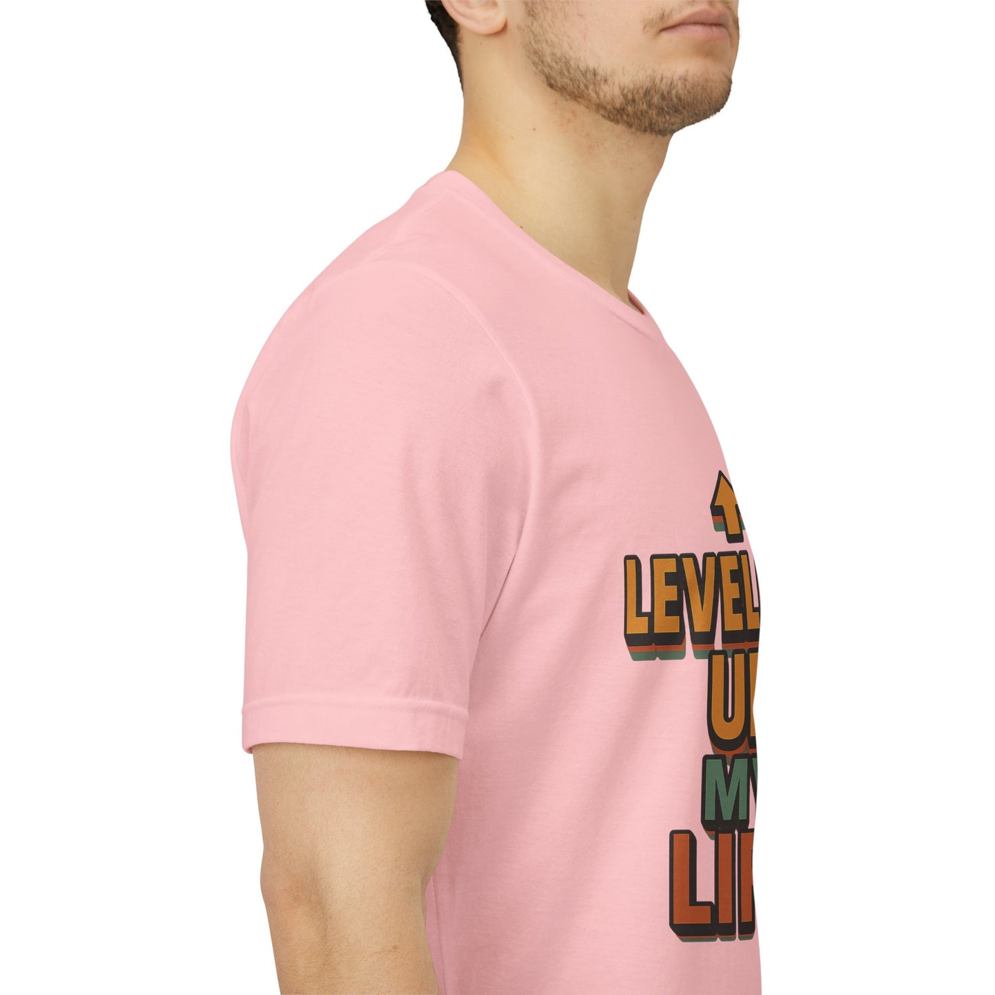 Leveling Up My Life Unisex Jersey Short Sleeve Tee T-shirt