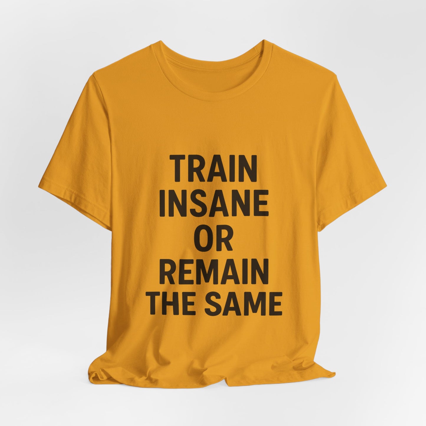 Train Insane Unisex Jersey Short Sleeve Tee T-shirt