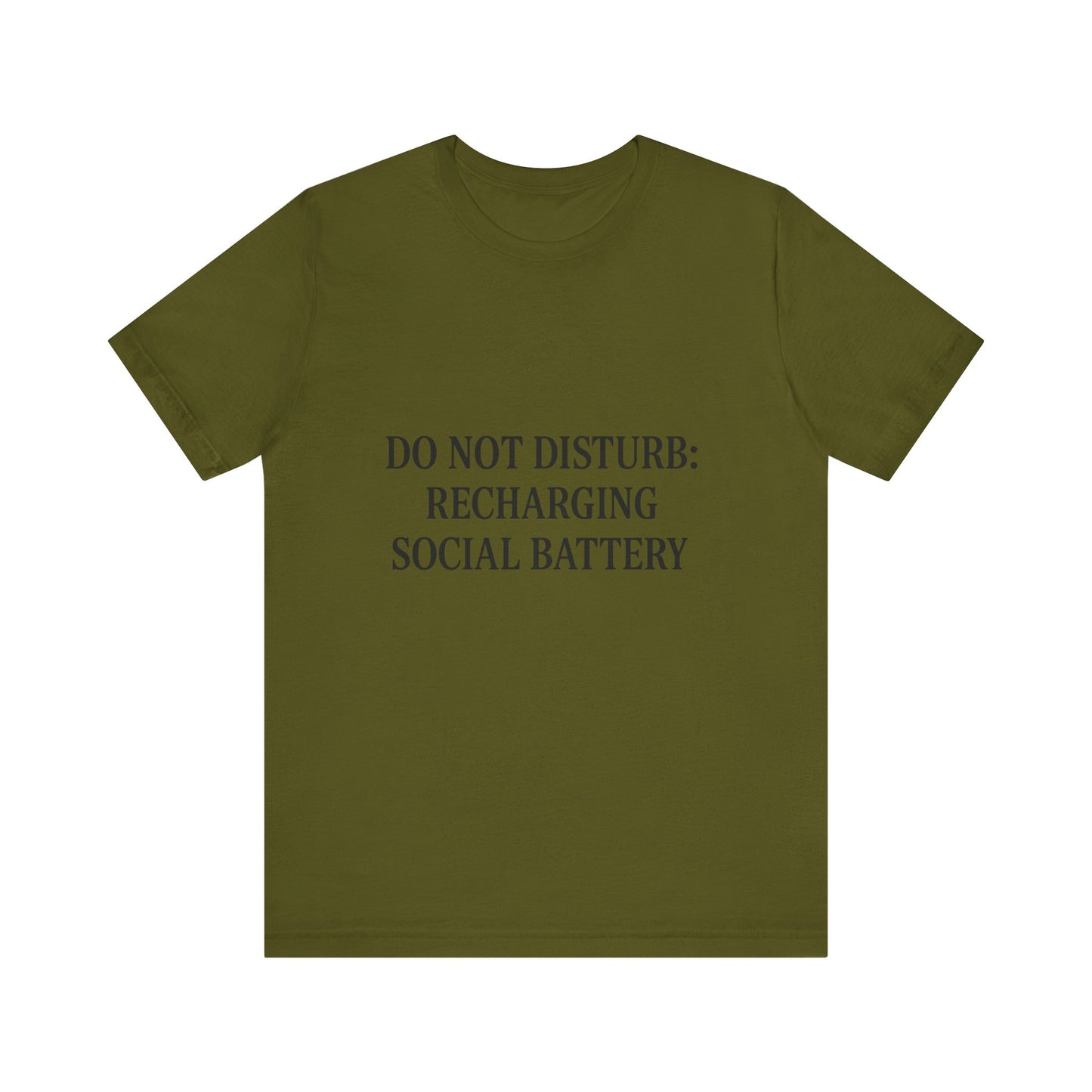 Do Not Disturb Unisex Jersey Short Sleeve Tee T-shirt