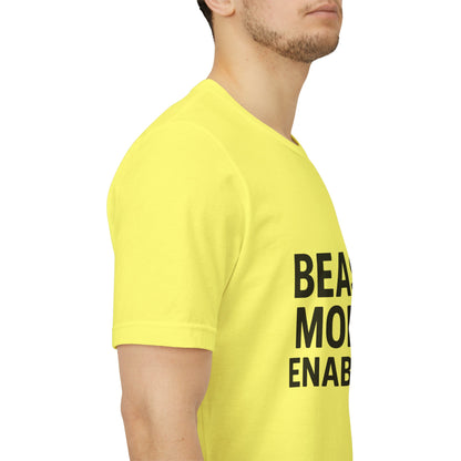 Beast Mode Enabled Unisex Jersey Short Sleeve Tee T-shirt