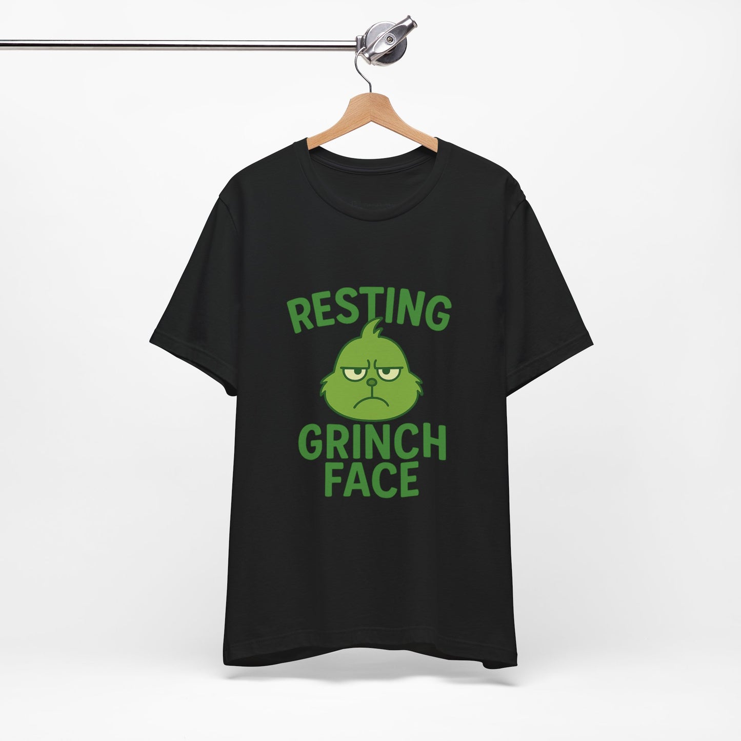 Gringe Resting Face Christmas Unisex Jersey Short Sleeve Tee T-shirt