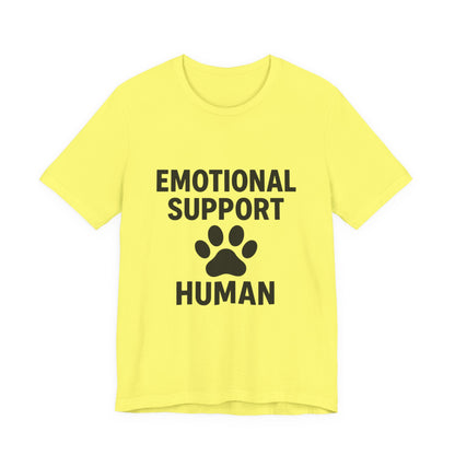 Emotional Human Support Unisex Jersey Short Sleeve Tee T-shirt