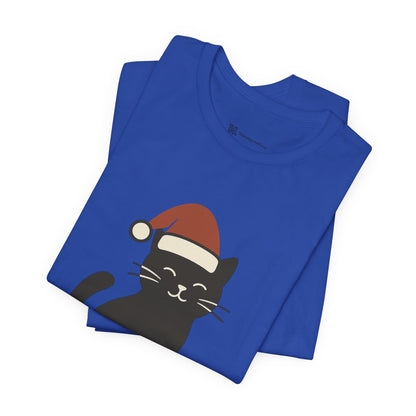 Meowy Christmas Unisex Jersey Short Sleeve Tee T-shirt