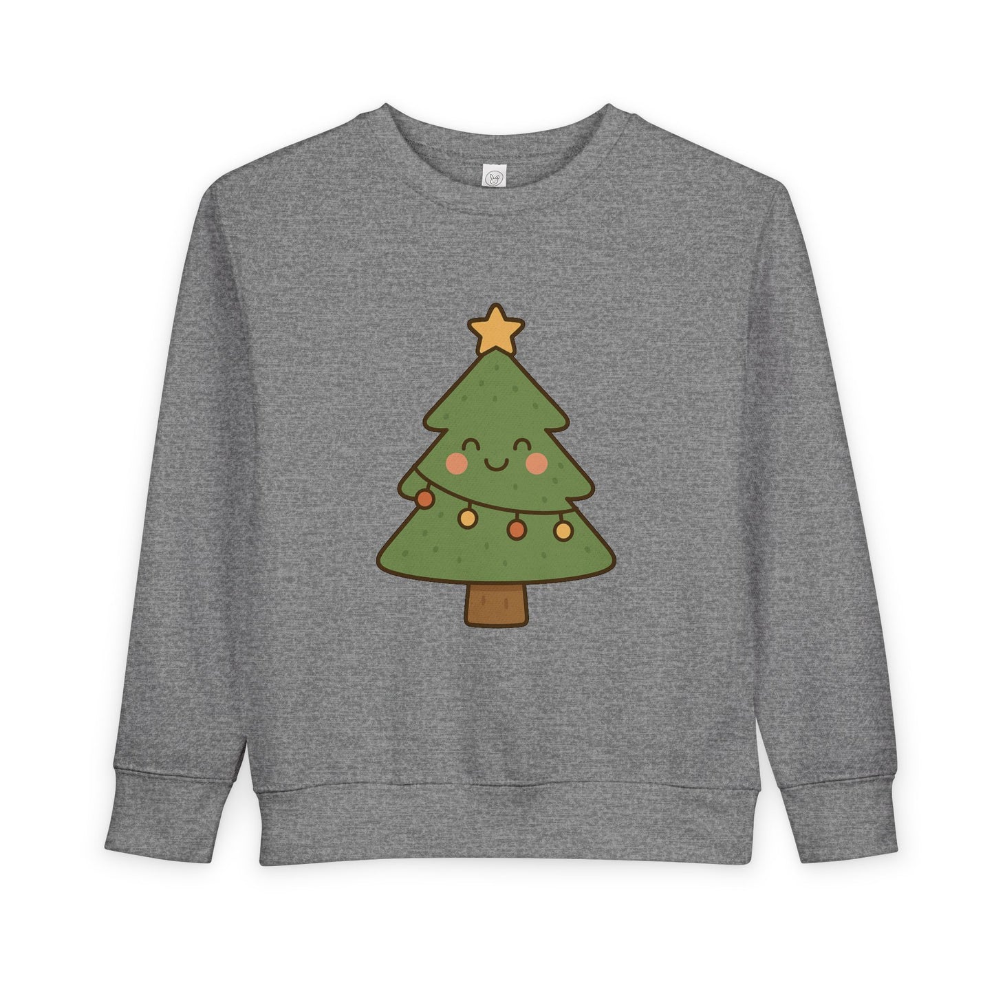 Christmas Tree With Lights Toddler Sweatshirt