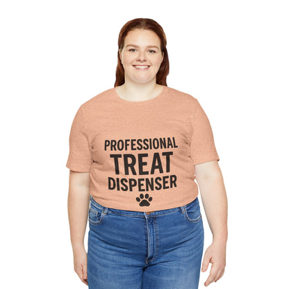 Professional Treat Dispenser Unisex Jersey Short Sleeve Tee T-shirt