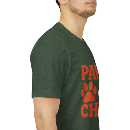 Paws and Chill Pet Lovers Unisex Jersey Short Sleeve Tee T-shirt