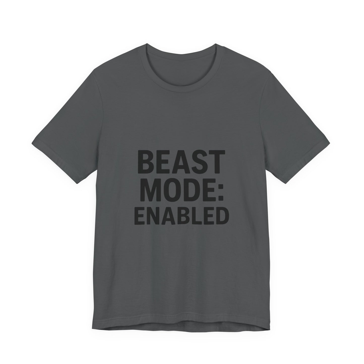 Beast Mode Enabled Unisex Jersey Short Sleeve Tee T-shirt