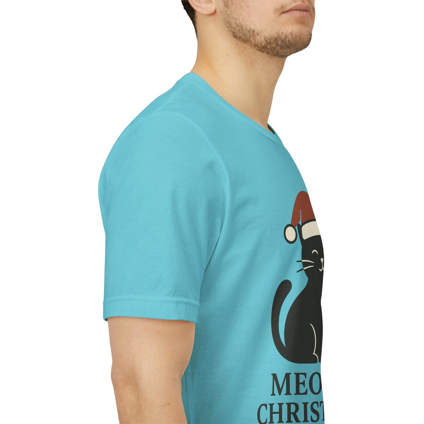 Meowy Christmas Unisex Jersey Short Sleeve Tee T-shirt