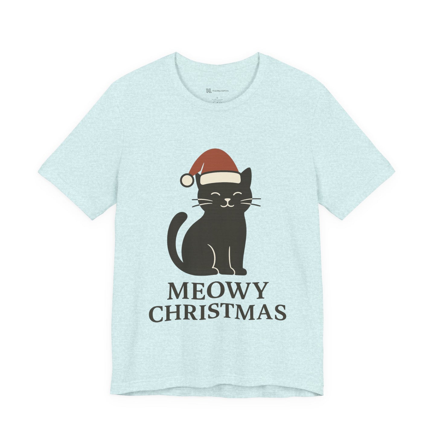 Meowy Christmas Unisex Jersey Short Sleeve Tee T-shirt