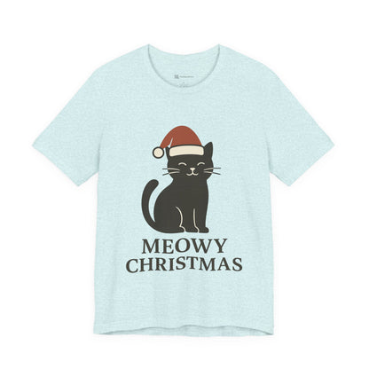 Meowy Christmas Unisex Jersey Short Sleeve Tee T-shirt