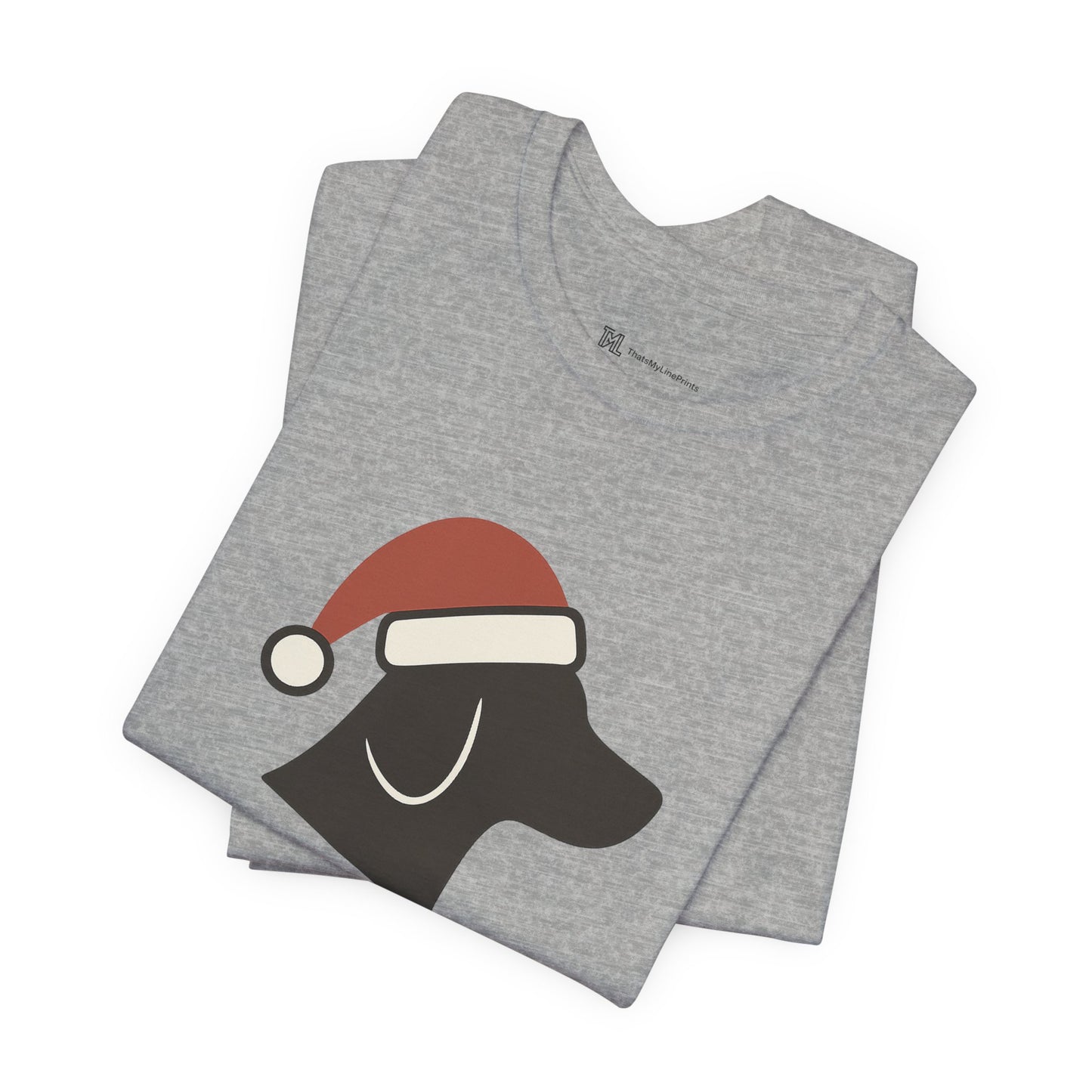 Merry Woofmas Christmas Unisex Jersey Short Sleeve Tee T-shirt