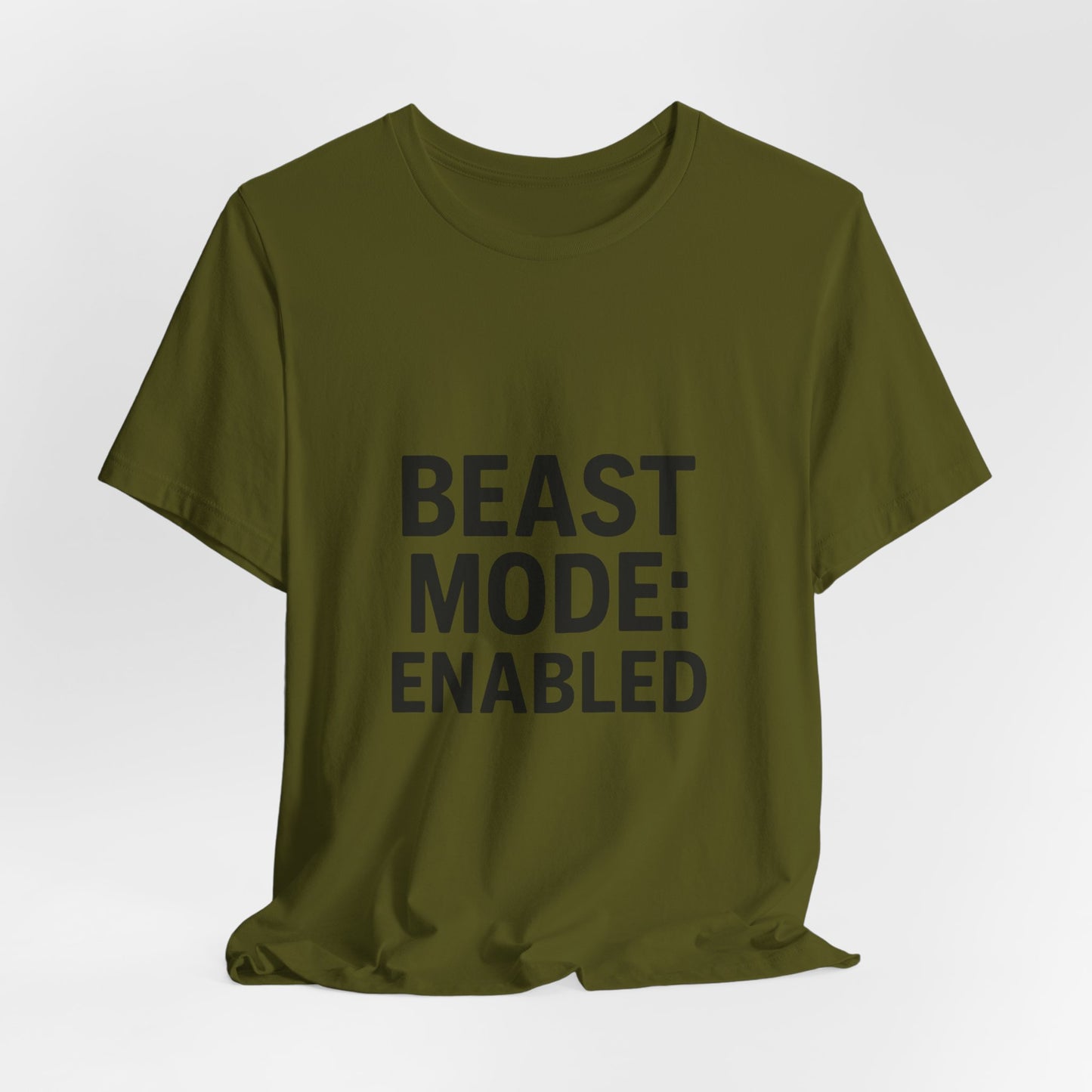 Beast Mode Enabled Unisex Jersey Short Sleeve Tee T-shirt