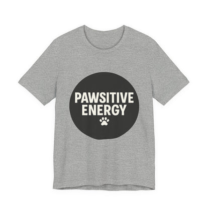 Pawsitive Energy Logo Unisex Jersey Short Sleeve Tee