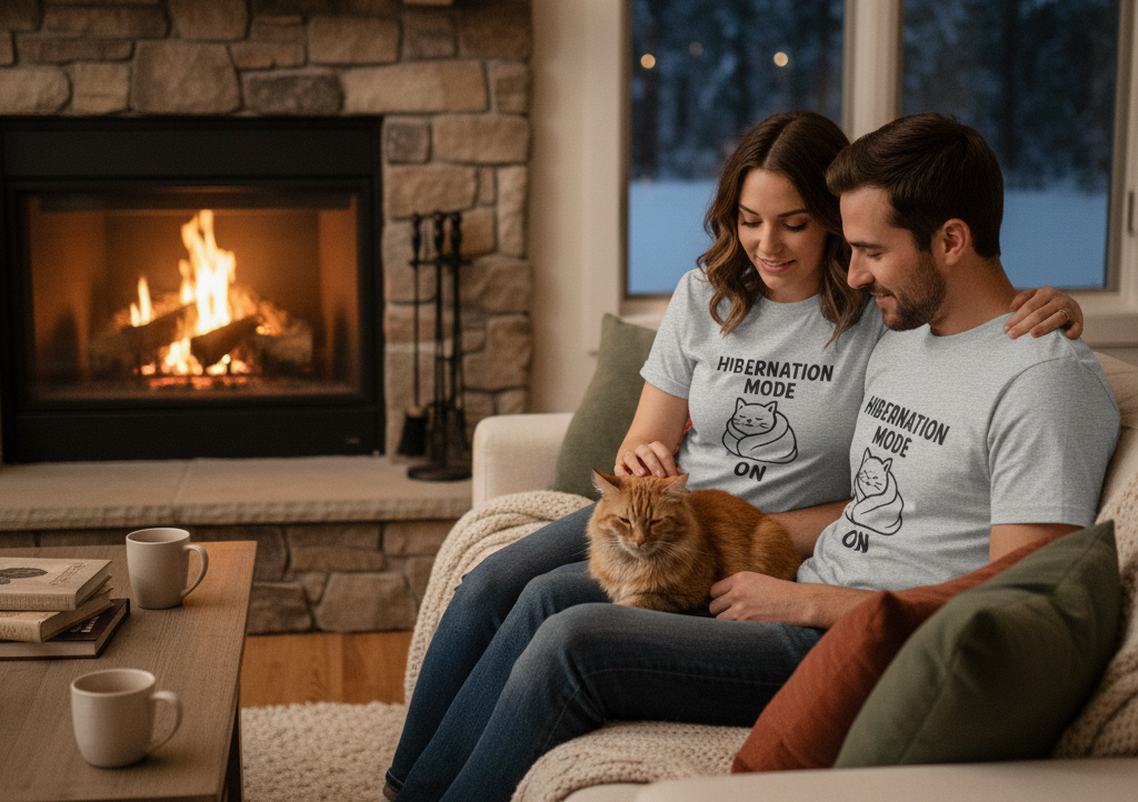 Hibernation Mode On Cat Unisex Jersey Short Sleeve Tee T-shirt