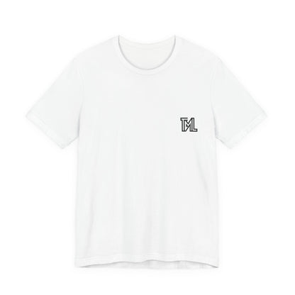 Logo Surf More Worry Less Back Side Design Unisex Jersey Short Sleeve Tee T-shirt