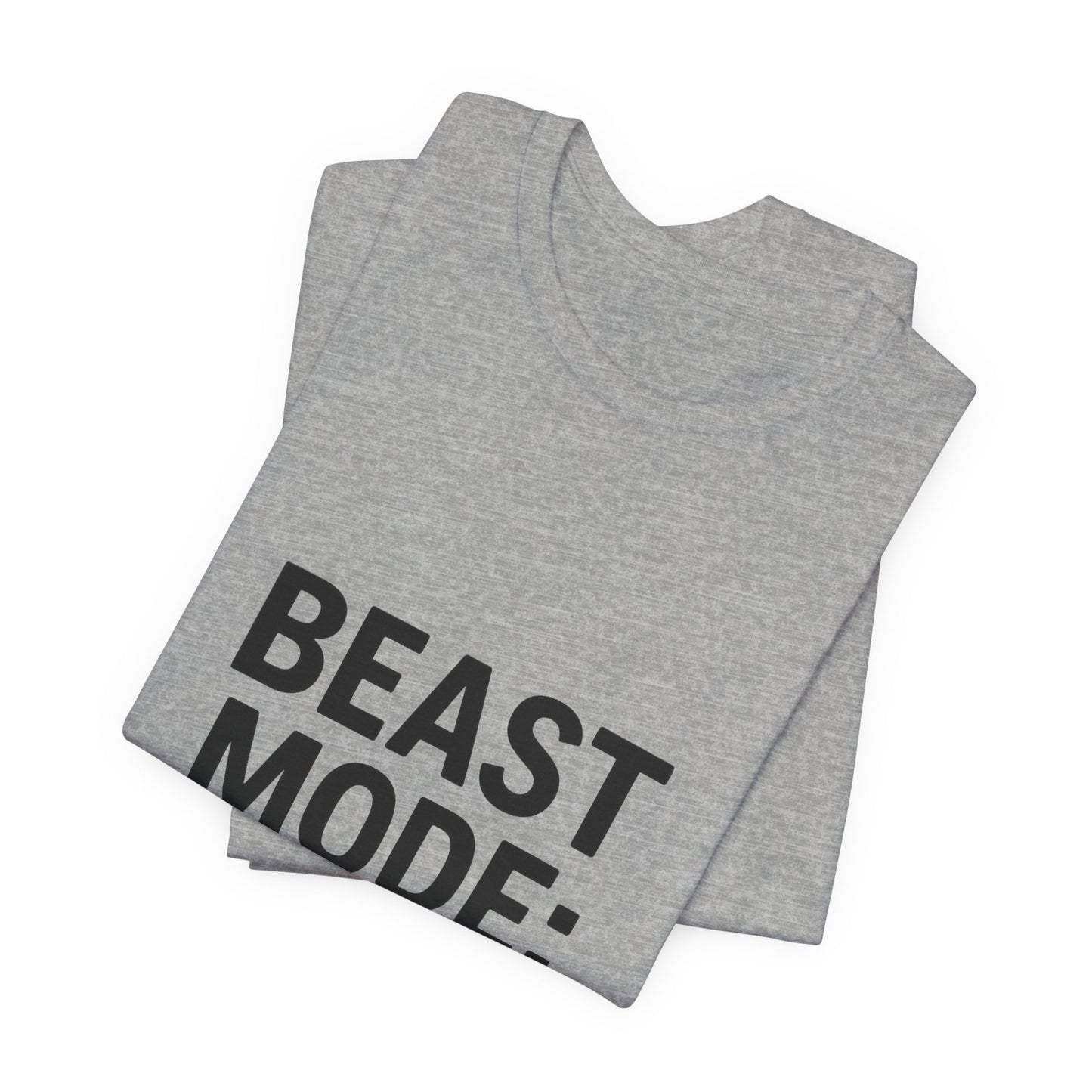 Beast Mode Enabled Unisex Jersey Short Sleeve Tee T-shirt