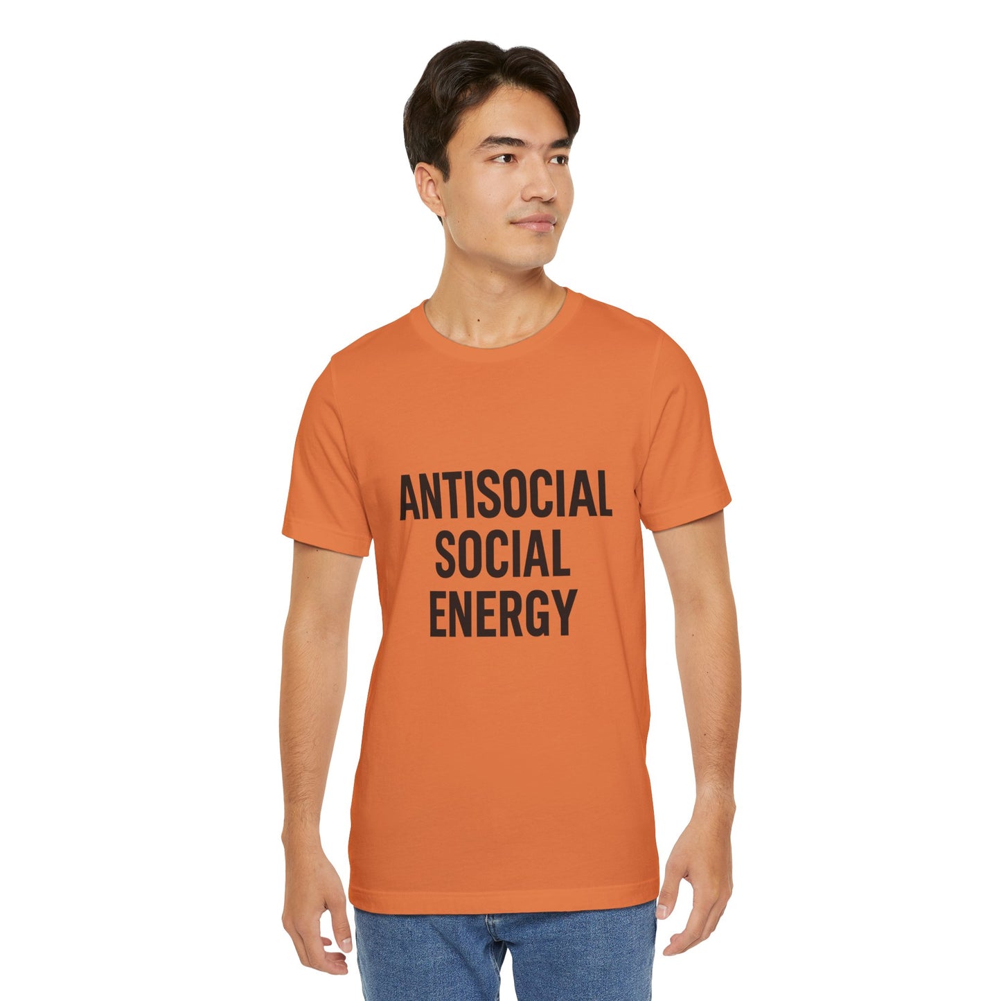 Antisocial Social Energy Unisex Jersey Short Sleeve Tee T-shirt