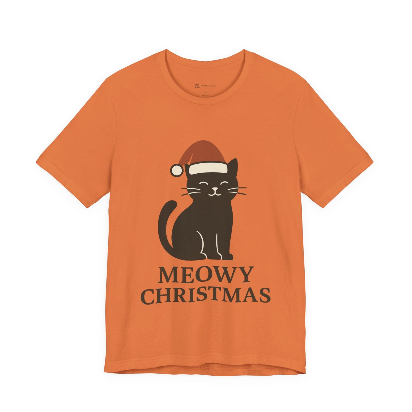 Meowy Christmas Unisex Jersey Short Sleeve Tee T-shirt