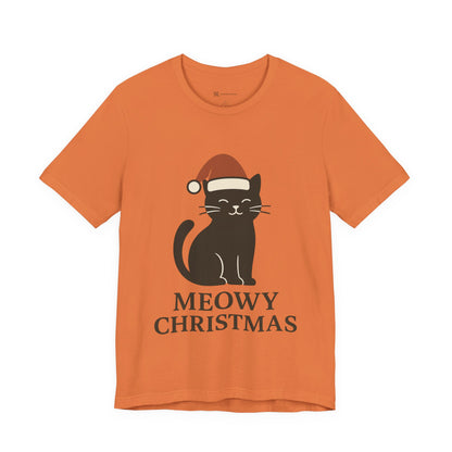 Meowy Christmas Unisex Jersey Short Sleeve Tee T-shirt