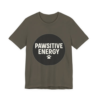 Pawsitive Energy Logo Unisex Jersey Short Sleeve Tee