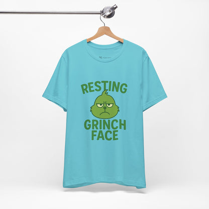 Gringe Resting Face Christmas Unisex Jersey Short Sleeve Tee T-shirt